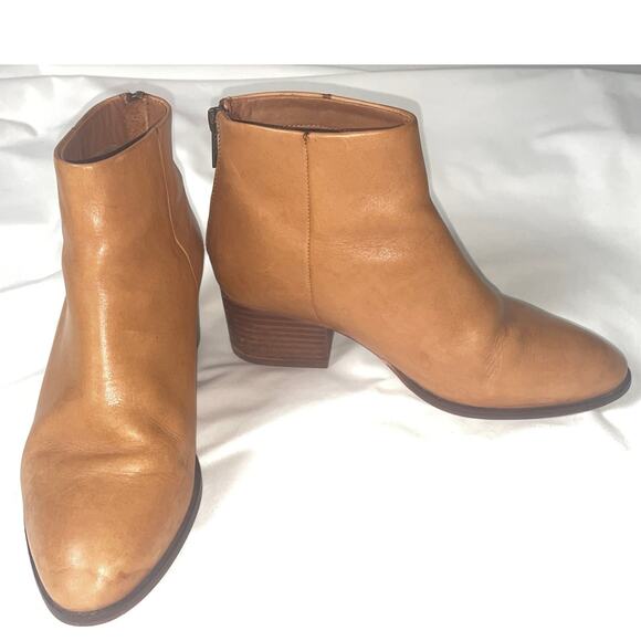Seychelles Shoes - Seychelles Floodplain Ankle Boots - Women's Size 7 - In Tan Leather